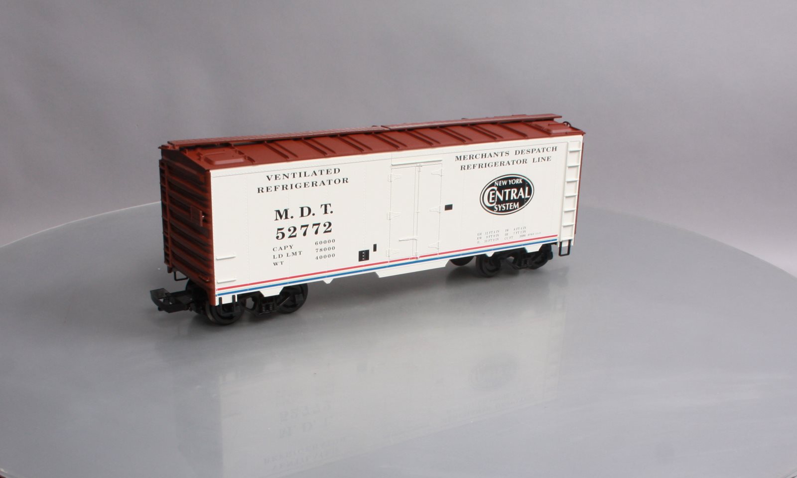 Piko 38810 G Scale New York Central Steel Reefer #52772