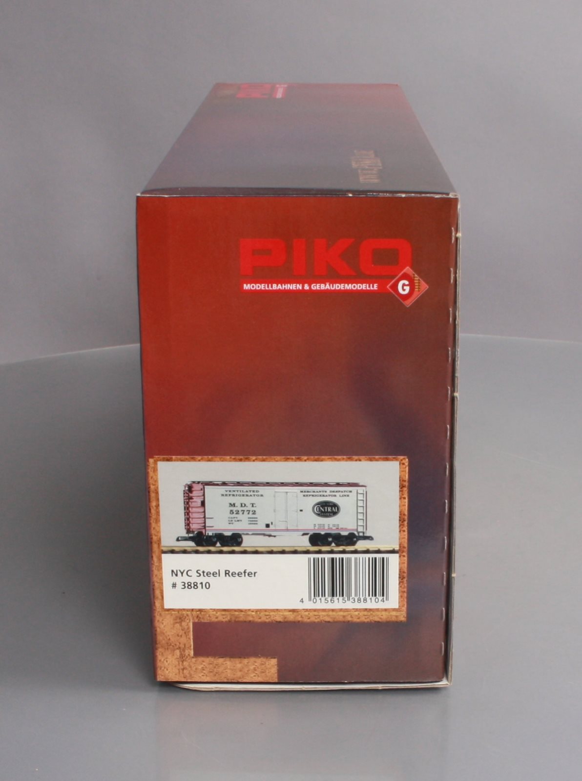 Piko 38810 G Scale New York Central Steel Reefer #52772