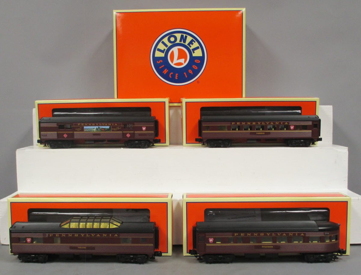 Lionel 6-35193 O Pennsylvania Streamliner Passenger Cars (Set of 4)