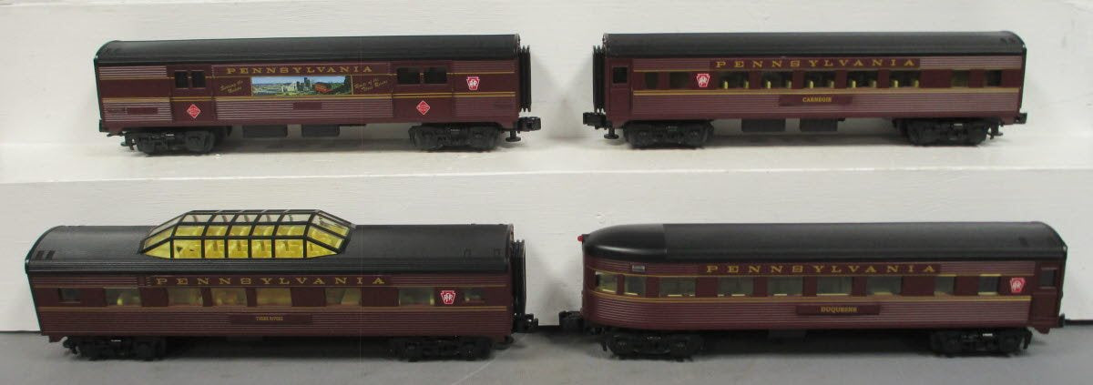 Lionel 6-35193 O Pennsylvania Streamliner Passenger Cars (Set of 4)