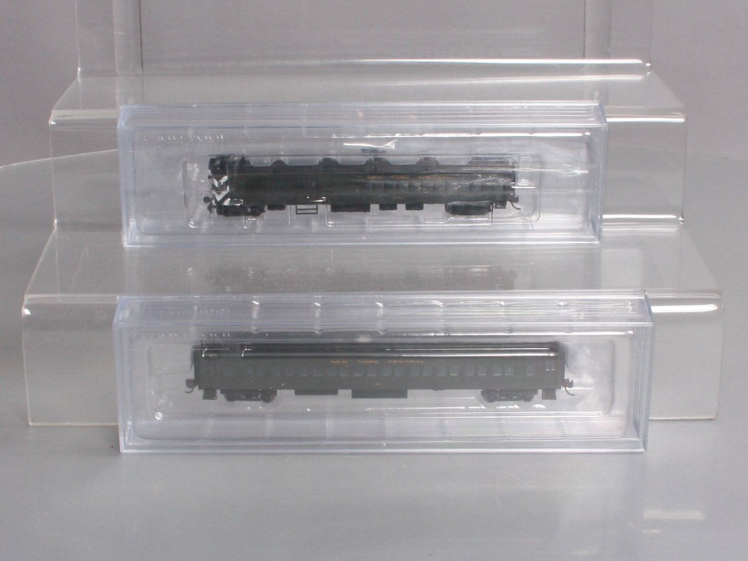 Bachmann 81470 N NYC EMC Gas Electric Doodlebug w/ Trailer Coach (DCC)