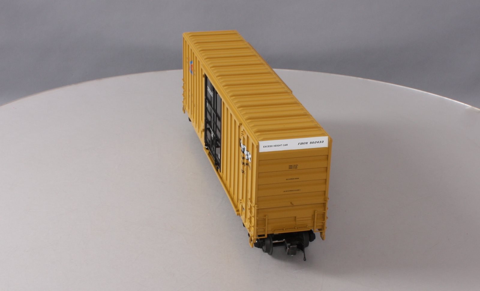 MTH 20-93463 O Gauge TTX 50' High Cube Box Car #502433