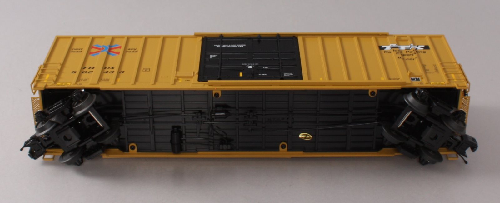 MTH 20-93463 O Gauge TTX 50' High Cube Box Car #502433