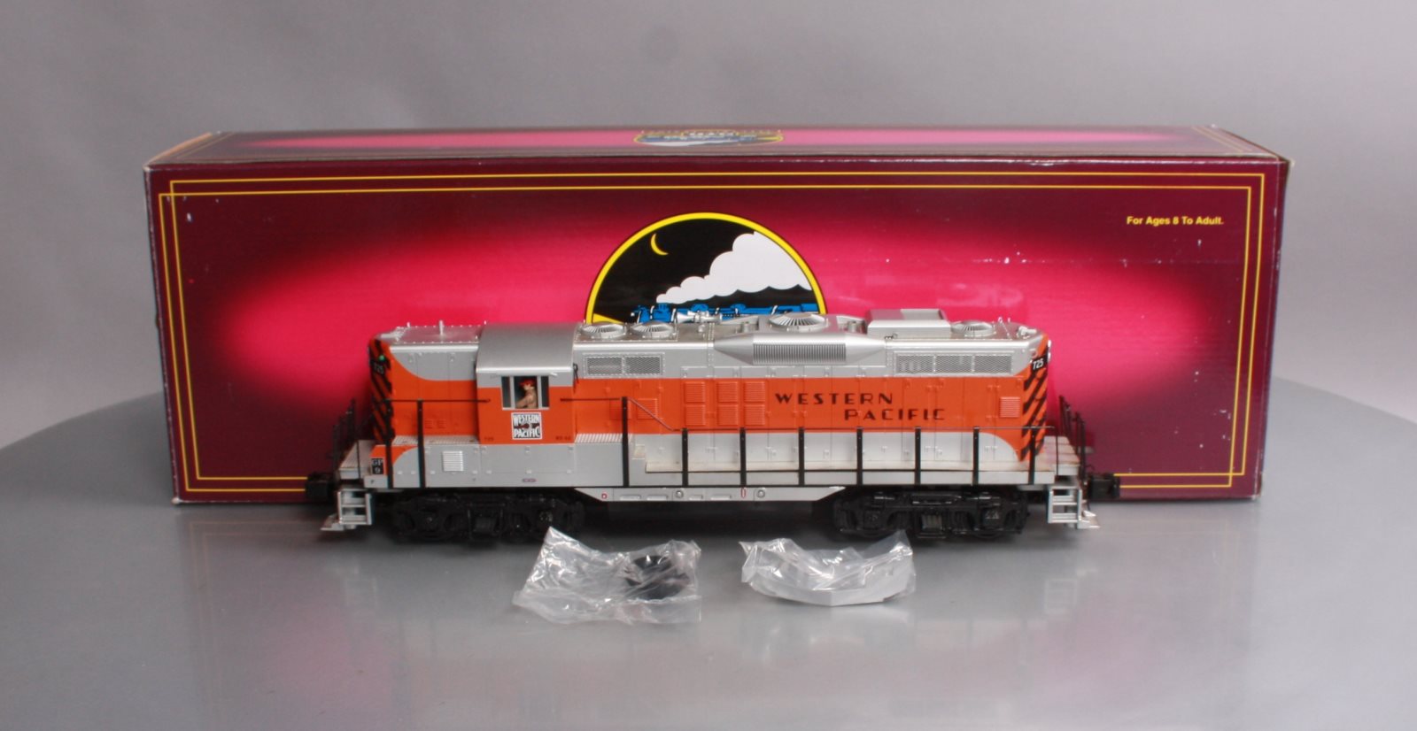 MTH 20-2804-1 Western Pacific GP-9 Diesel Engine w/Proto-Sound 2.0 #725