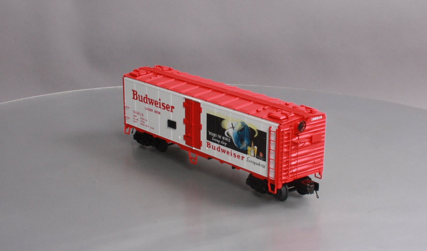 MTH 20-94216 O Budweiser 40' Steel Sided Reefer Car #193014