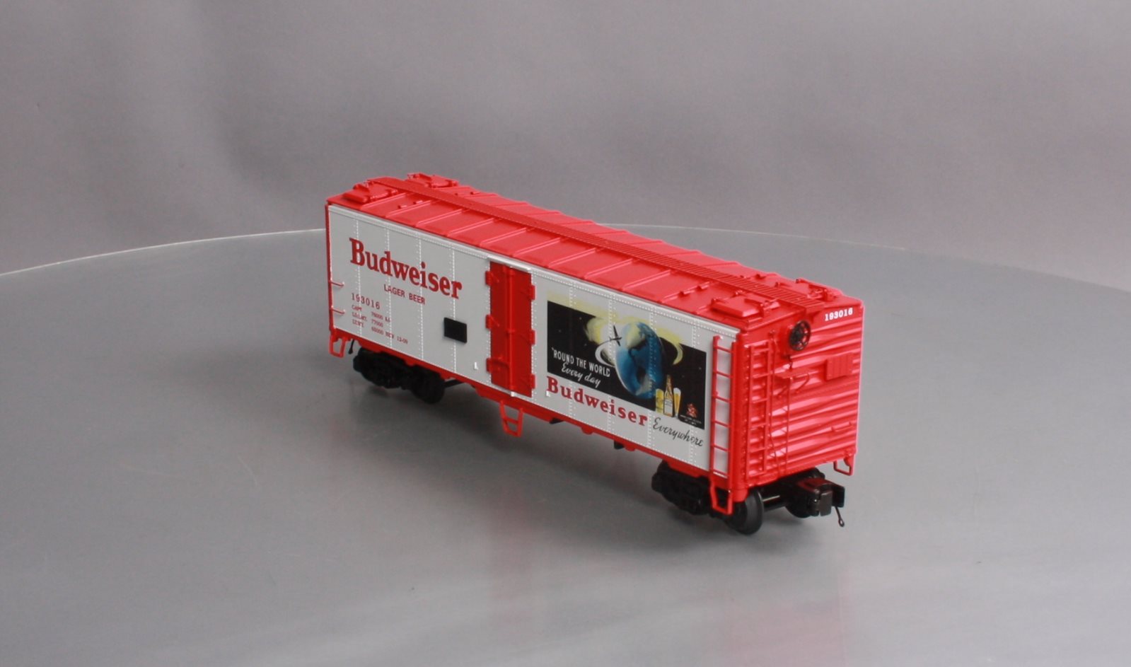 MTH 20-94216 O Budweiser 40' Steel Sided Reefer Car #193014