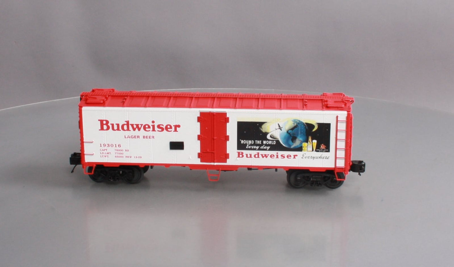 MTH 20-94216 O Budweiser 40' Steel Sided Reefer Car #193014