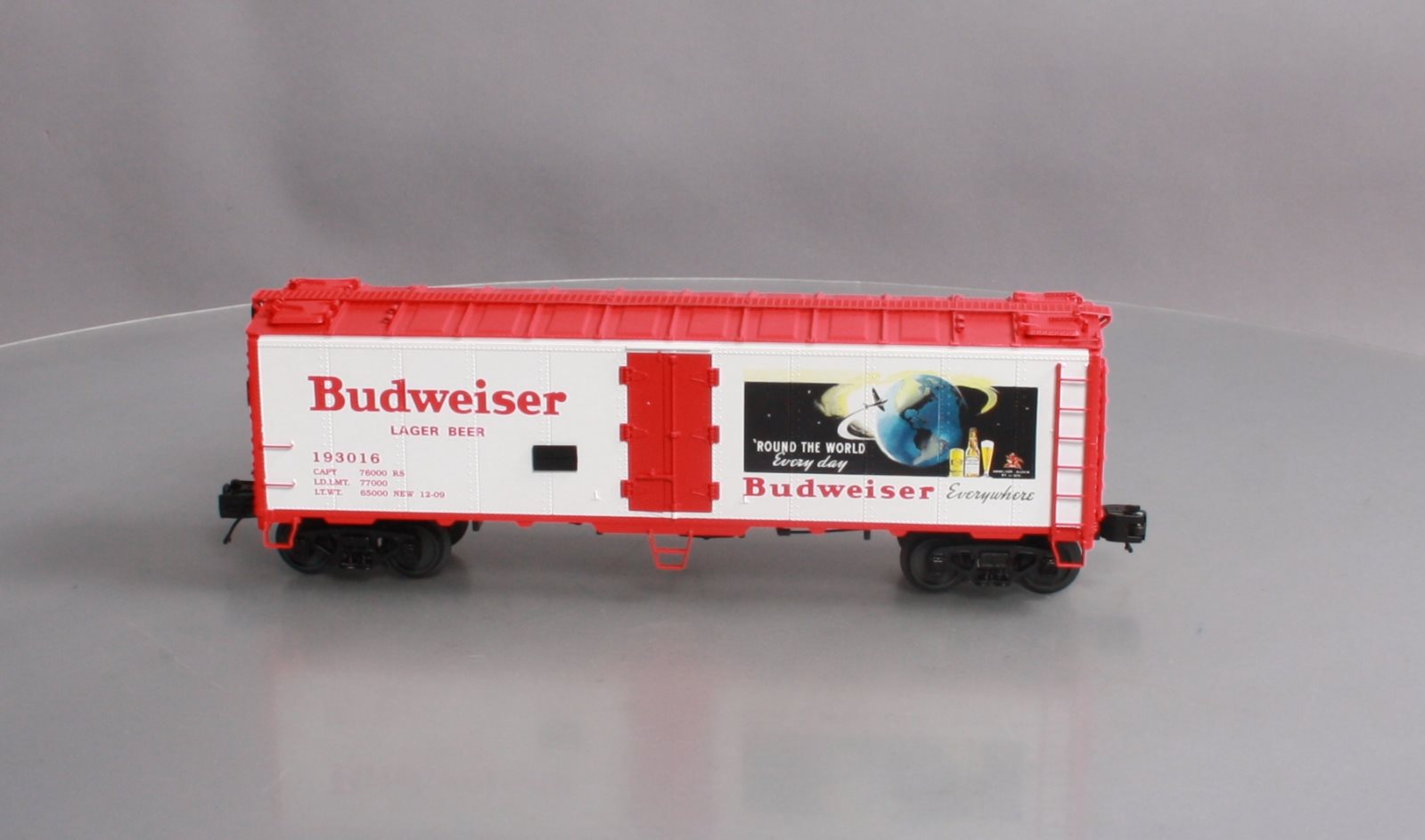 MTH 20-94216 O Budweiser 40' Steel Sided Reefer Car #193014