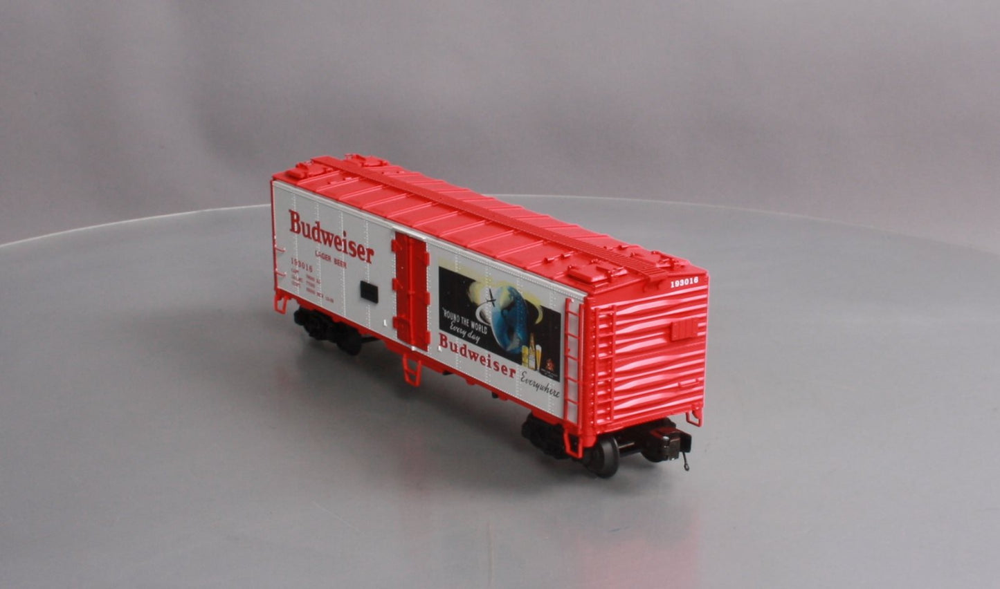 MTH 20-94216 O Budweiser 40' Steel Sided Reefer Car #193014
