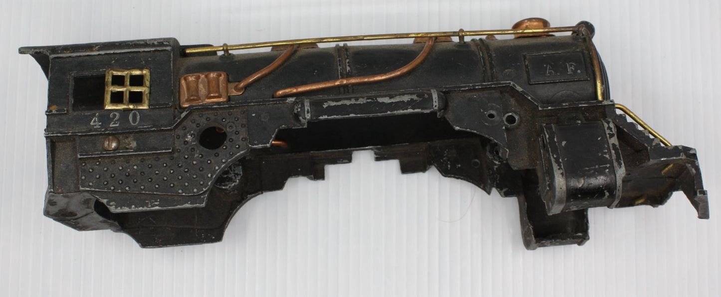 American Flyer 420-1 A.F Diecast O Gauge Prewar Steam Engine Locomotive Shell