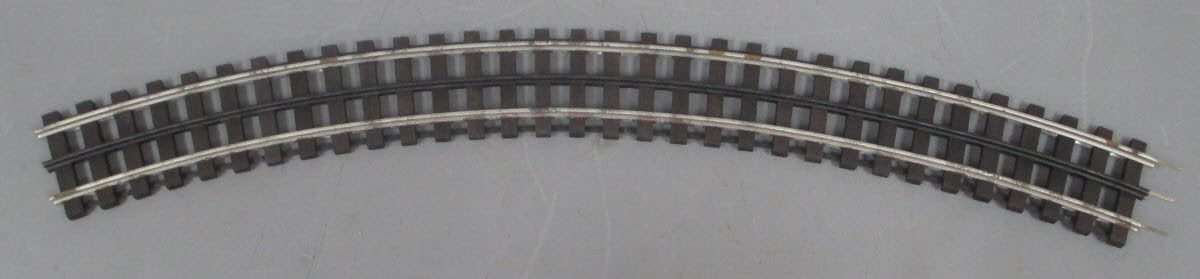 Gargraves WT-54-101 O 3 Rail Phantom Tinplate 54" Curve Wood Single Track