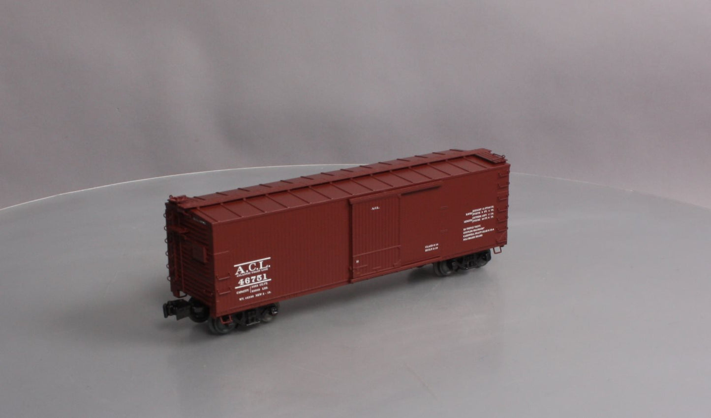 Lionel 6-83347 O Atlantic Coast Line Double Sheath Boxcar