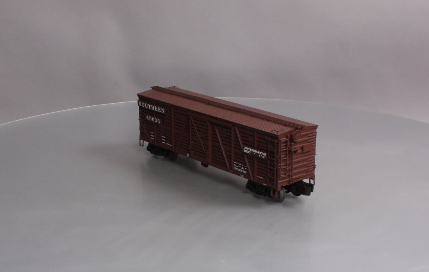 Lionel 6-27882 O Gauge Southern ACF 40-Ton Stock Car