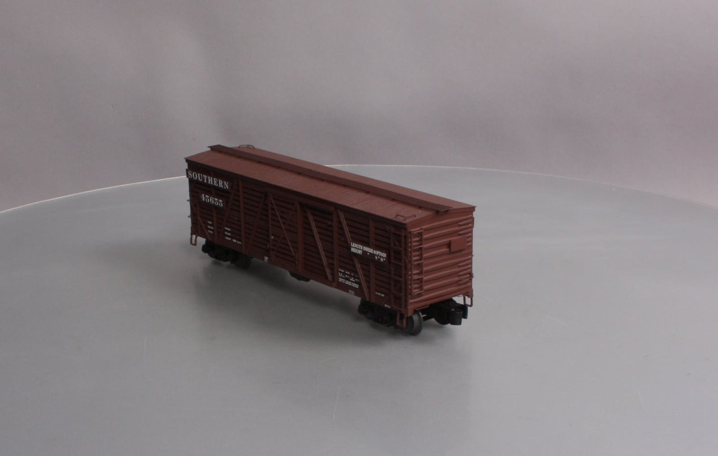 Lionel 6-27882 O Gauge Southern ACF 40-Ton Stock Car