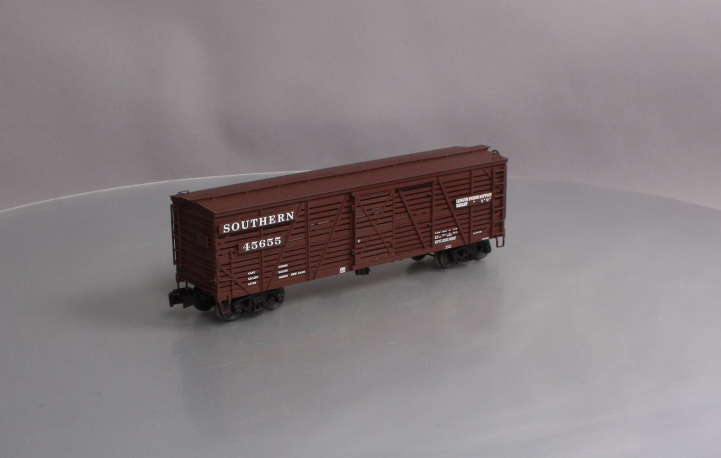 Lionel 6-27882 O Gauge Southern ACF 40-Ton Stock Car