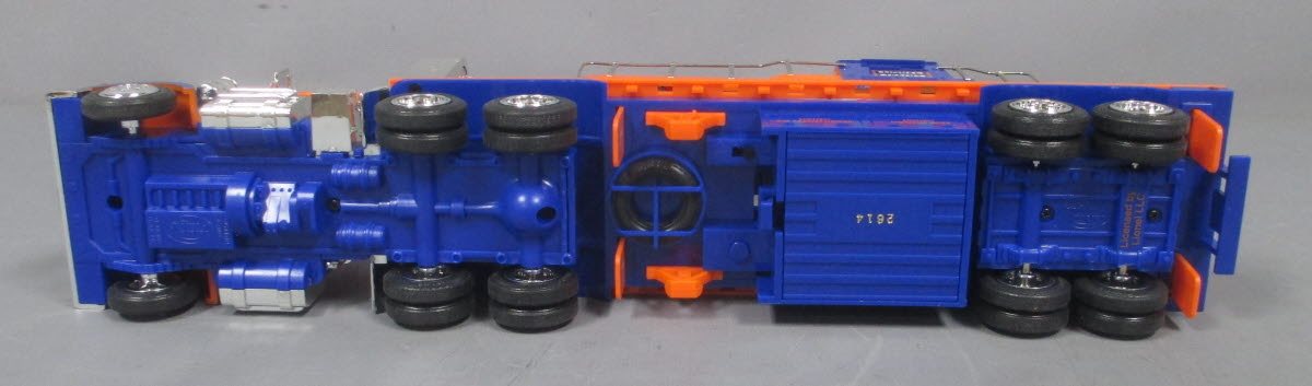 Lionel TMT-18416 LT-702 Lionel Lines Flatbed Toy Truck with Diesel Locomotive