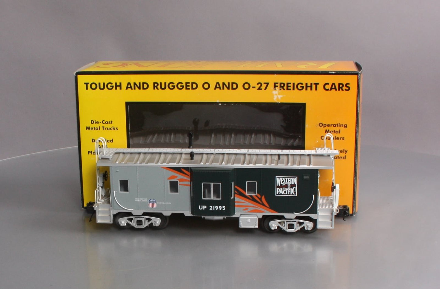 MTH 30-77155 O Western Pacific Bay Window Caboose