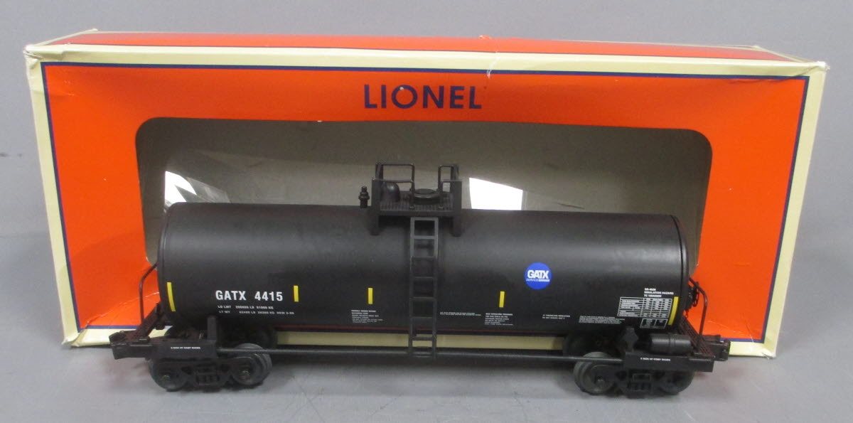 Lionel 6-82856 O Gauge GATX Unibody Tank Car #4415