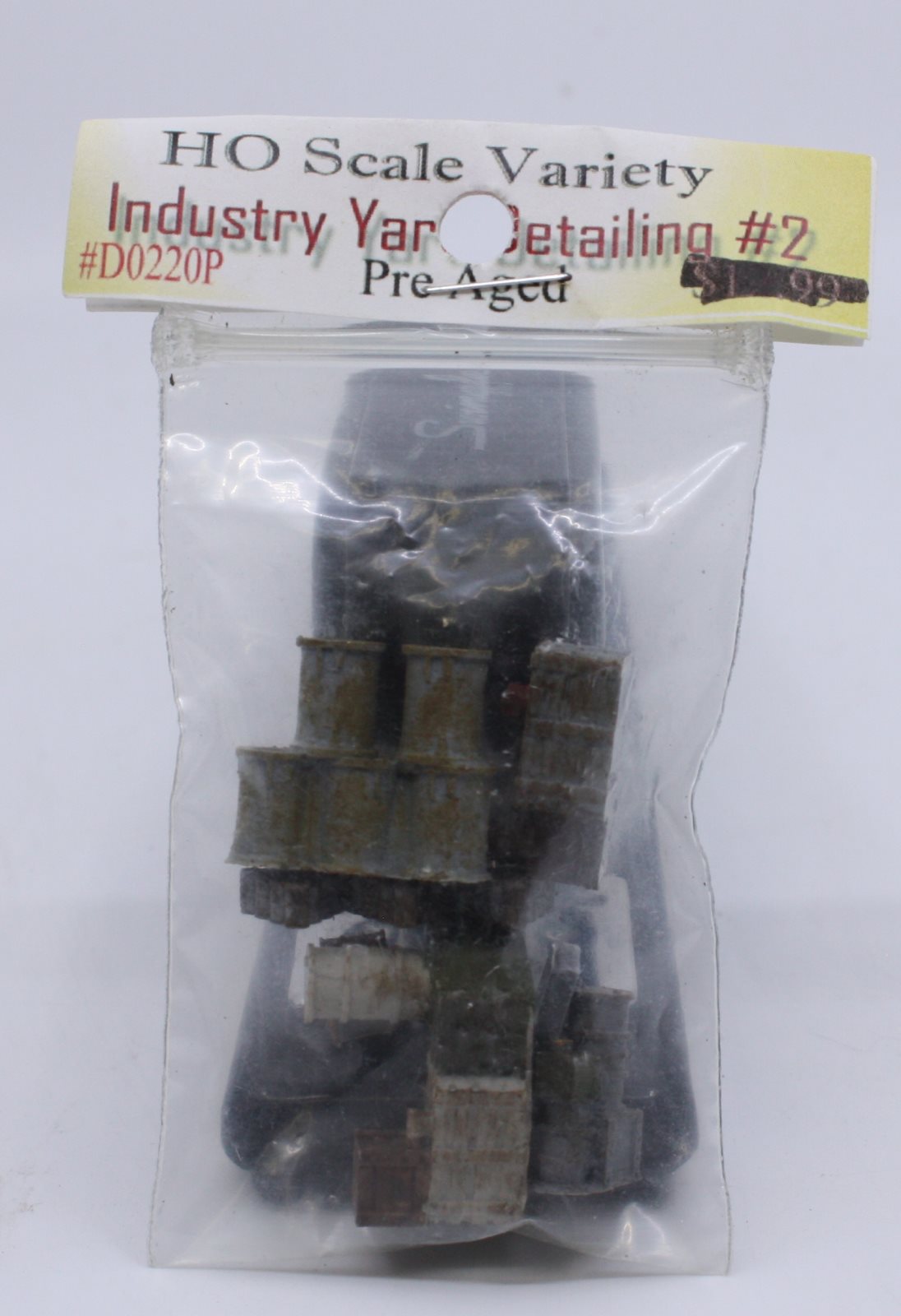 Model Tech Studios D0220P HO Industry Yard Detailing Pre Aged