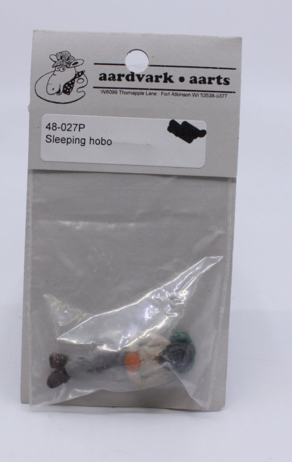 Aardvark Aarts 48-027P O Hobo Sleeping Figure