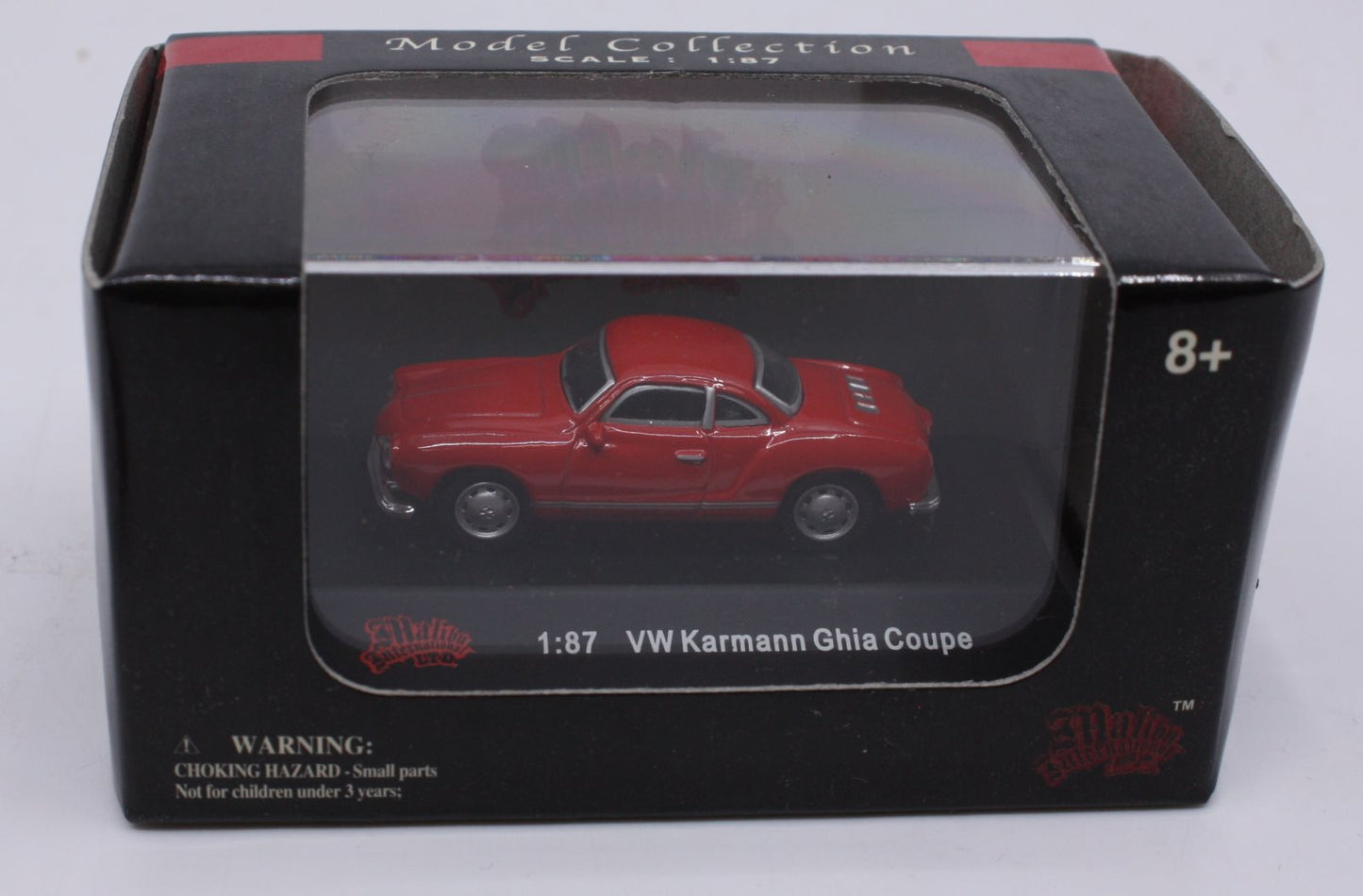Malibu International 109 HO Red VW Karmann Ghia Coupe