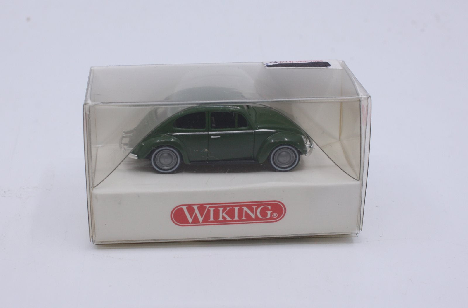 Wiking 8100222 HO Green Volkswagen Kafer 1961