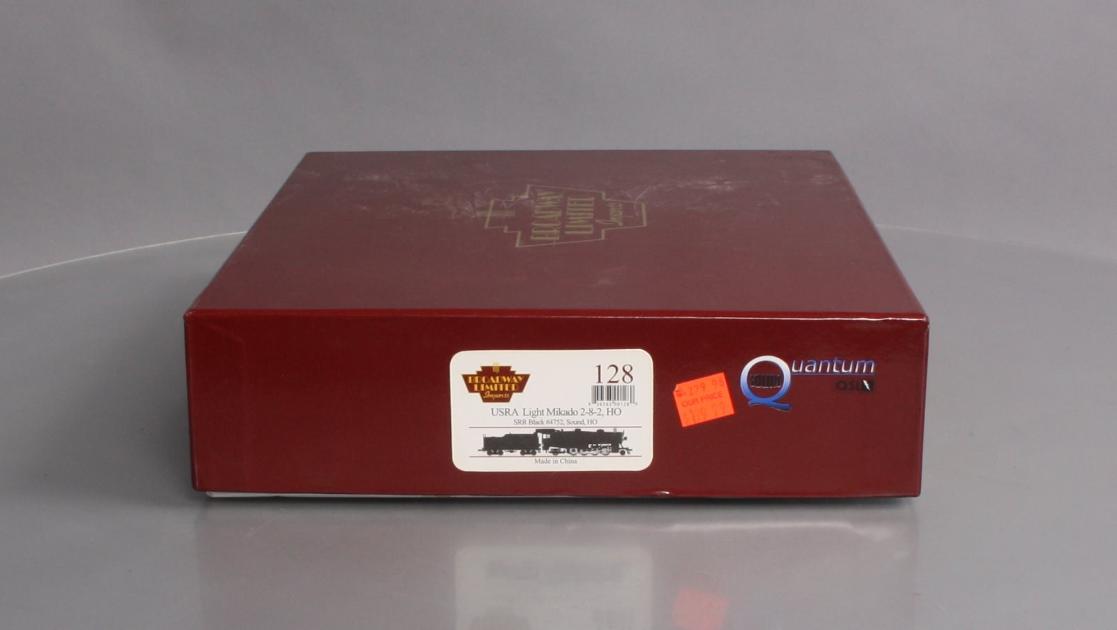 Broadway Limited 128 HO Paragon™ Southern Light 2-8-2 Powered Steam Loco #4752