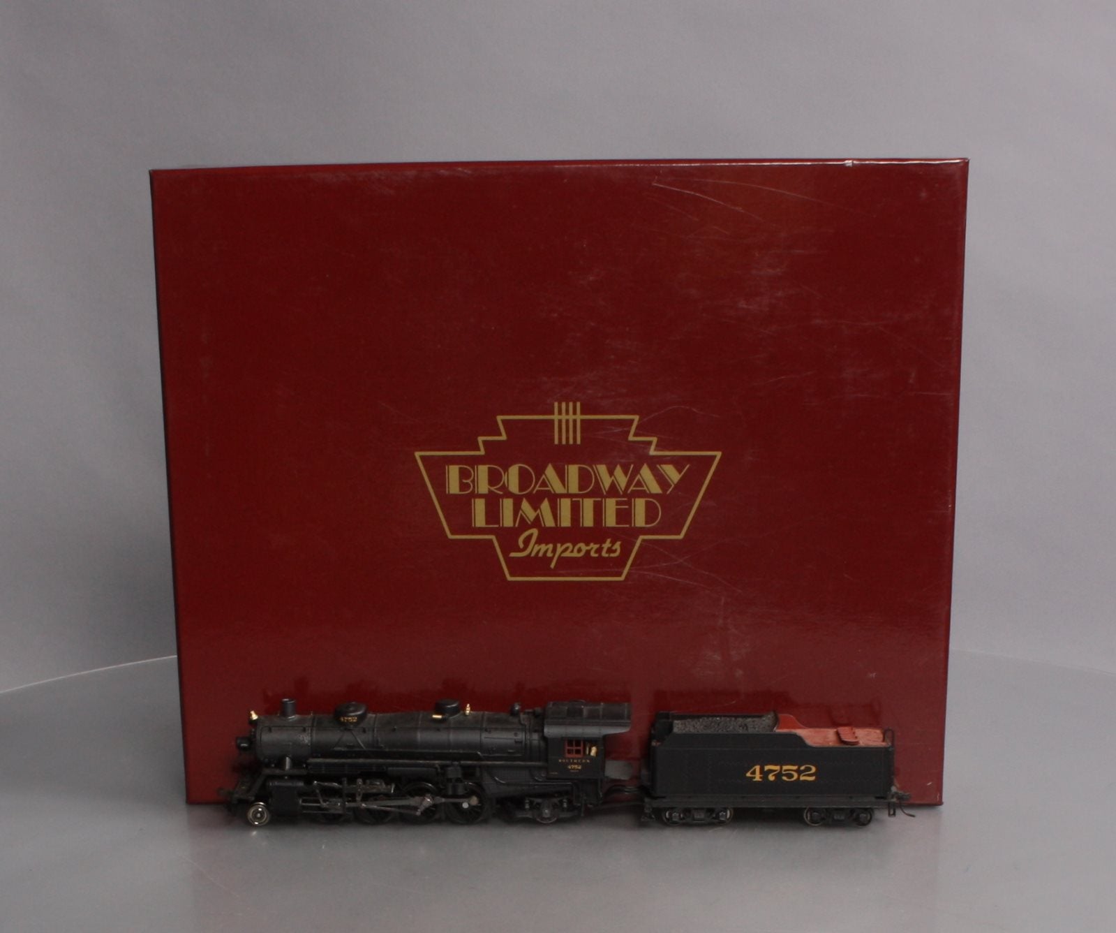 Broadway Limited 128 HO Paragon™ Southern Light 2-8-2 Powered Steam Loco #4752