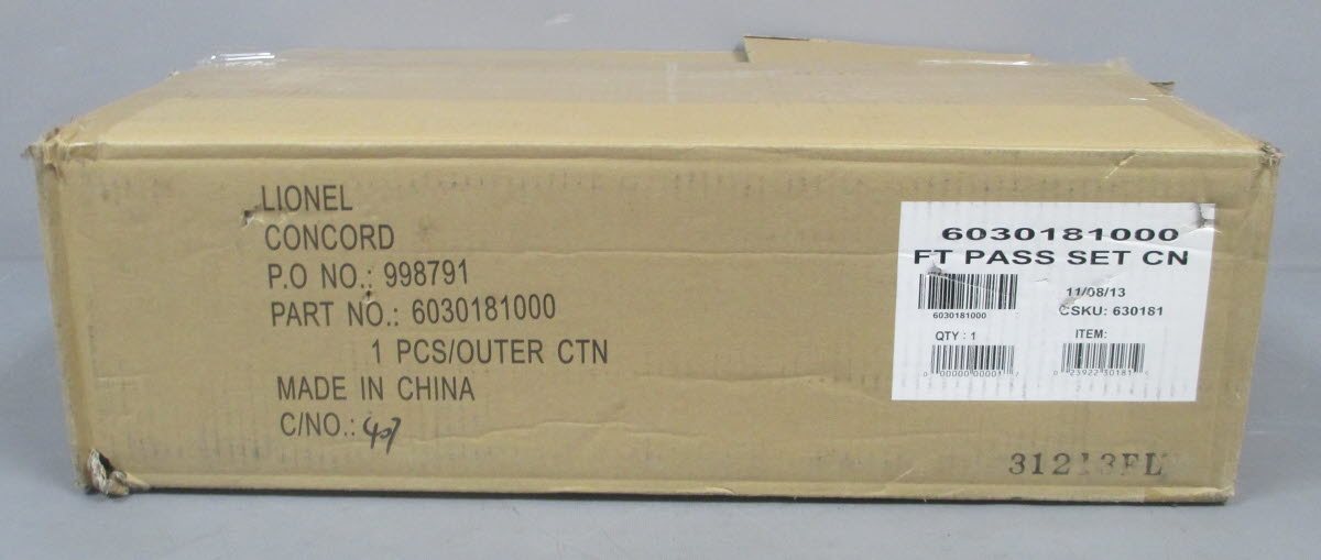 Lionel 6-30181 Canadian Pacific FT O Gauge Diesel Passenger Train Set
