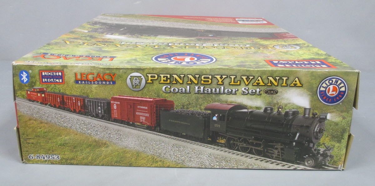 Lionel 6-84953 Pennsylvania Coal Hauler O Gauge Steam Train Set with Bluetooth