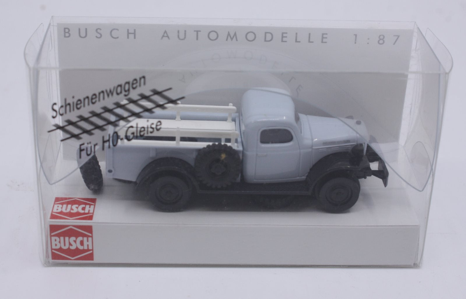 Busch 44008 HO Grey Blue Fargo Power Wagon