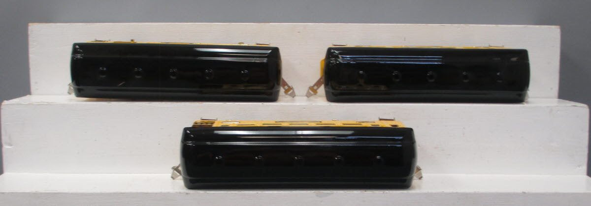 MTH 10-5085 Std. Gauge Yellow & Black Ives 180 Series Pass Car Set (Set of 3)