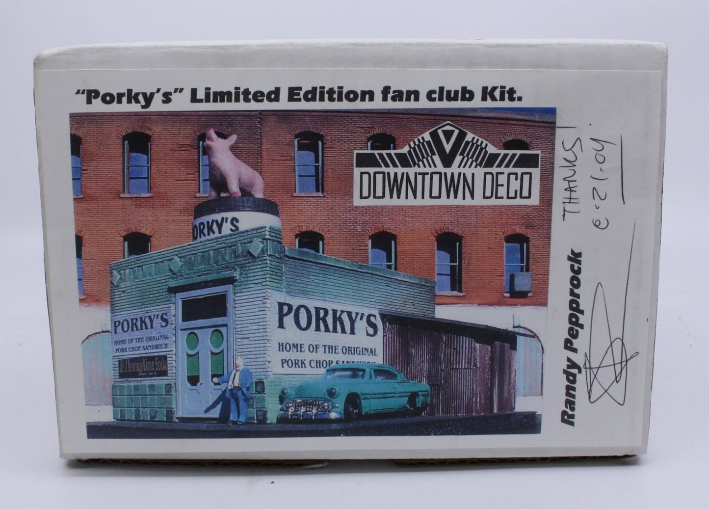 Downtown Deco HO "Porky's" Limited Edition Fan Club Kit