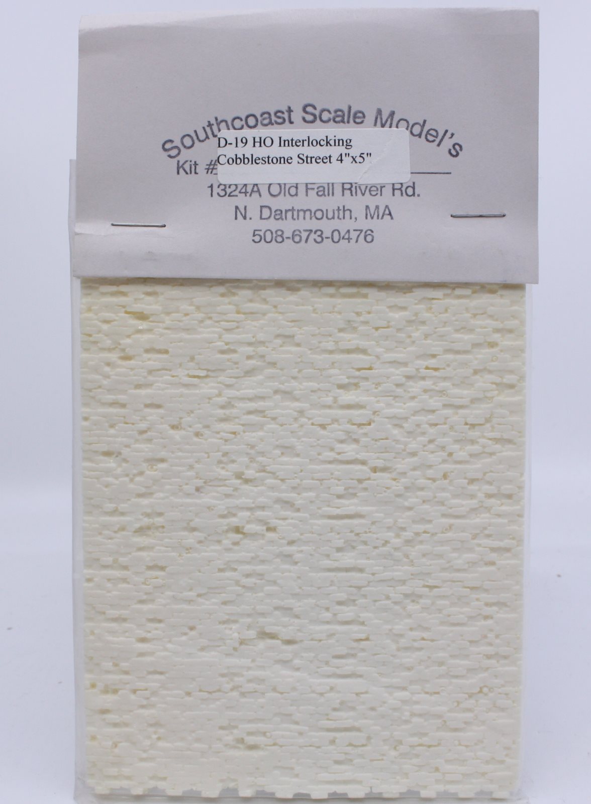 Southcoast Scale Models D19 HO Interlocking Cobblestone Street
