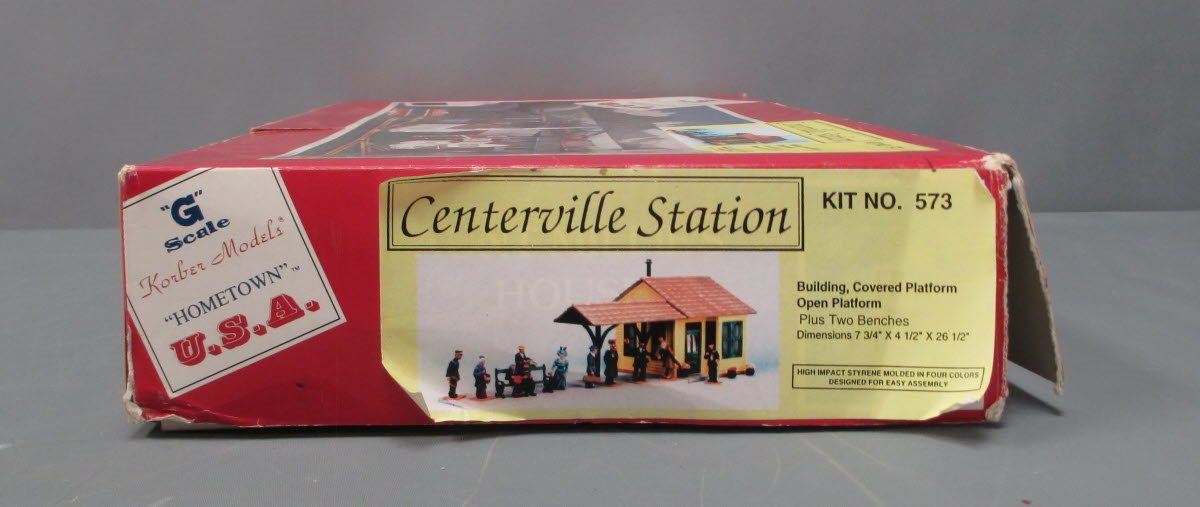 Korber 573 G Scale Centerville Station Kit