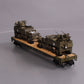 MTH 20-95327 O US Army Flatcar w/Half-Track M16 Scout Car #609255
