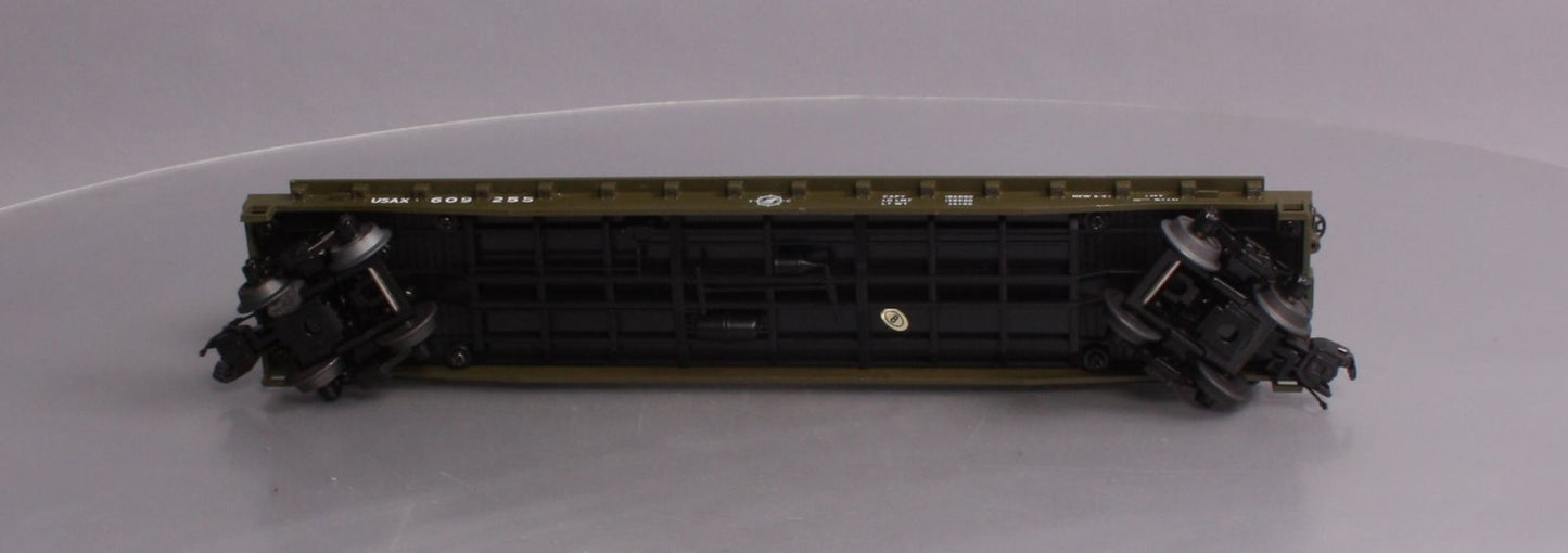 MTH 20-95327 O US Army Flatcar w/Half-Track M16 Scout Car #609255