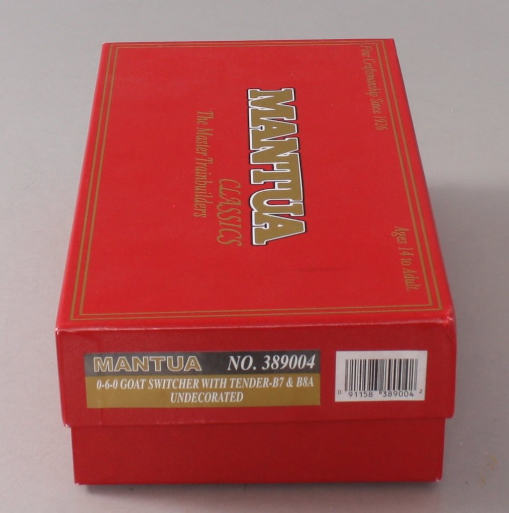 Mantua 389004 0-6-0 Goat Switcher Undec