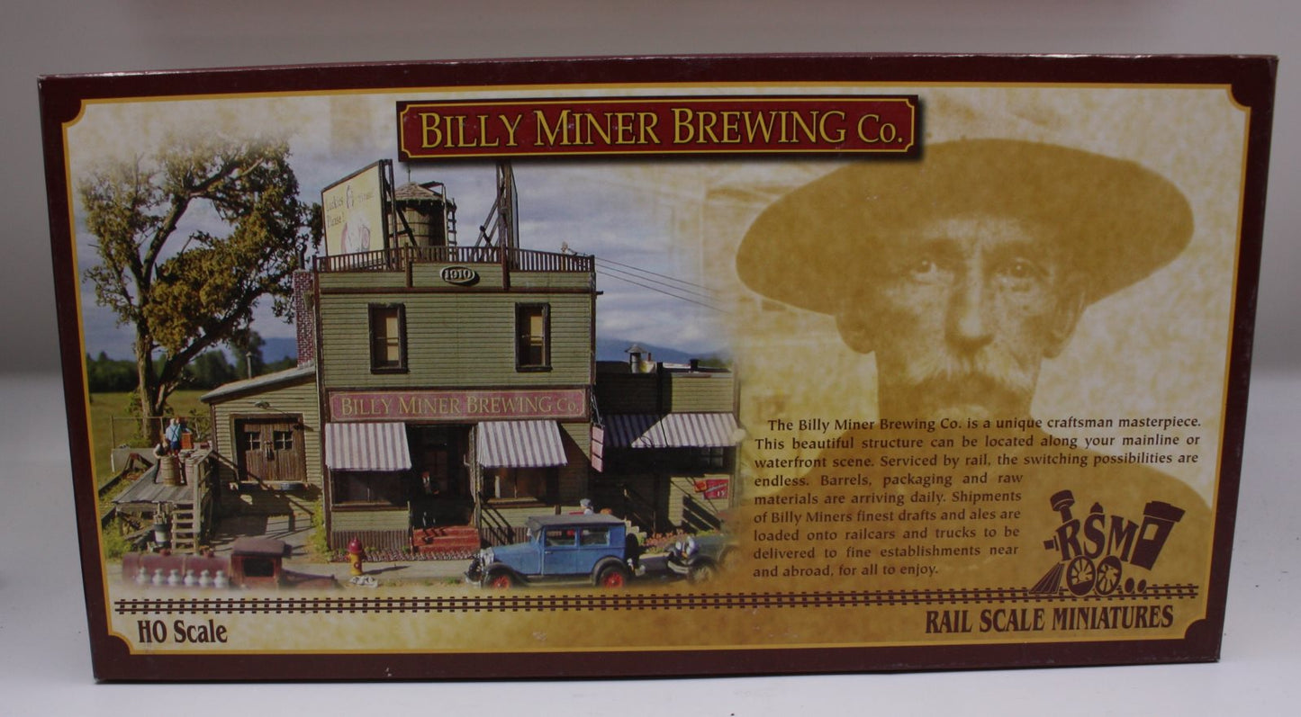 Rail Scale Miniatures 002 HO Billy Miner Brewing Company Model Building Kit