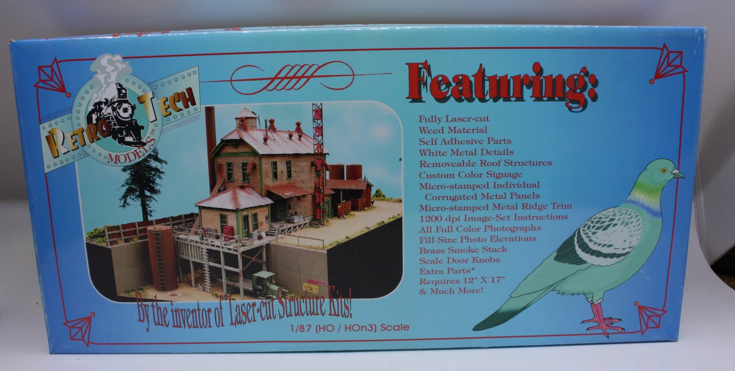 Retro Tech Models 105 HO Harry Ziddler Company Model Building Kit
