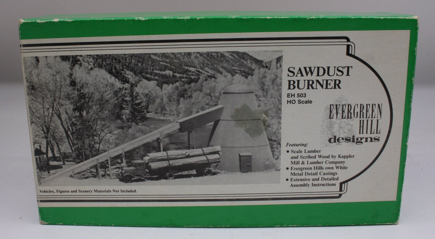 Evergreen Hill EH503 HO Sawdust Burner Building Kit