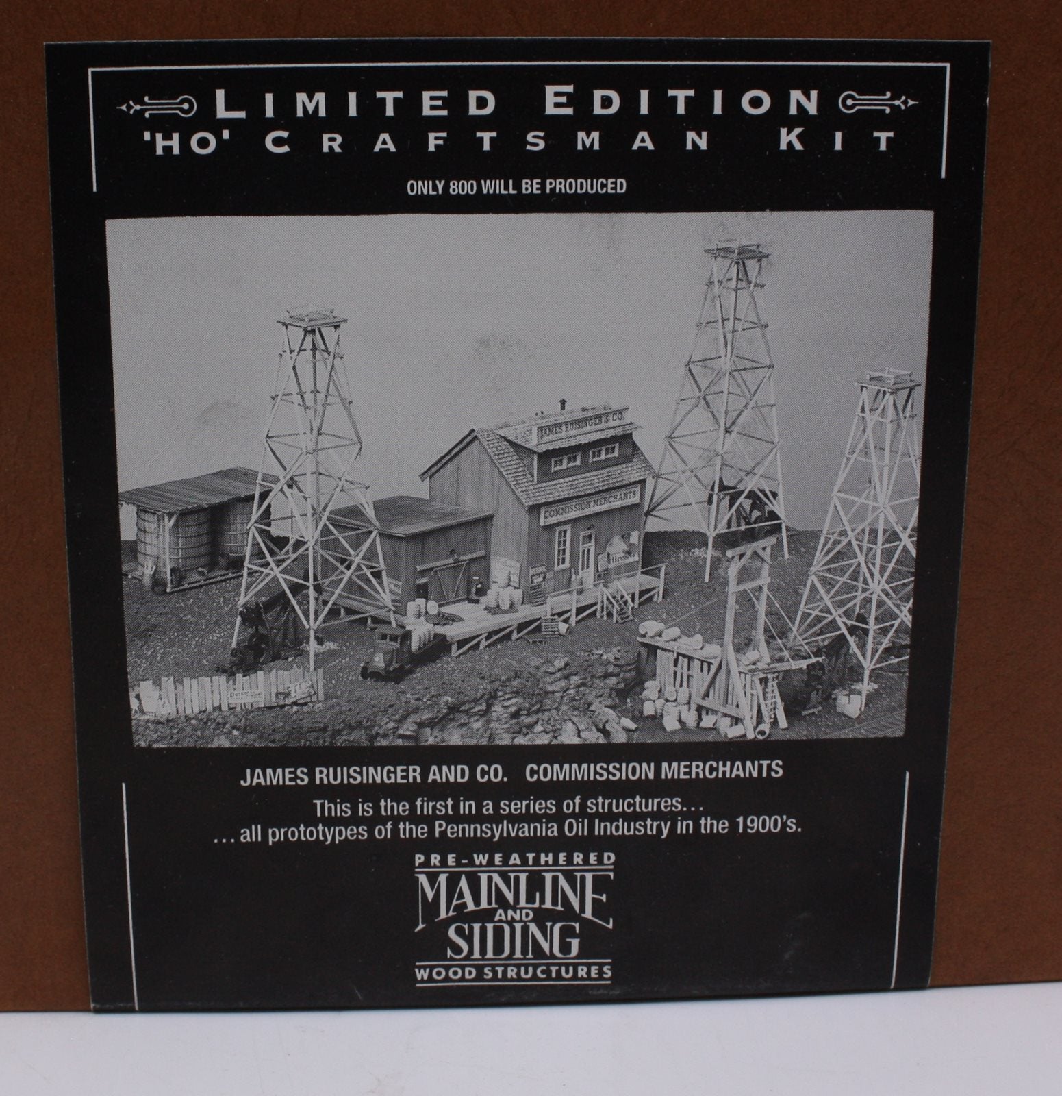 Mainline Siding MS518 HO James Ruisinger and Co. Commissions Merchant