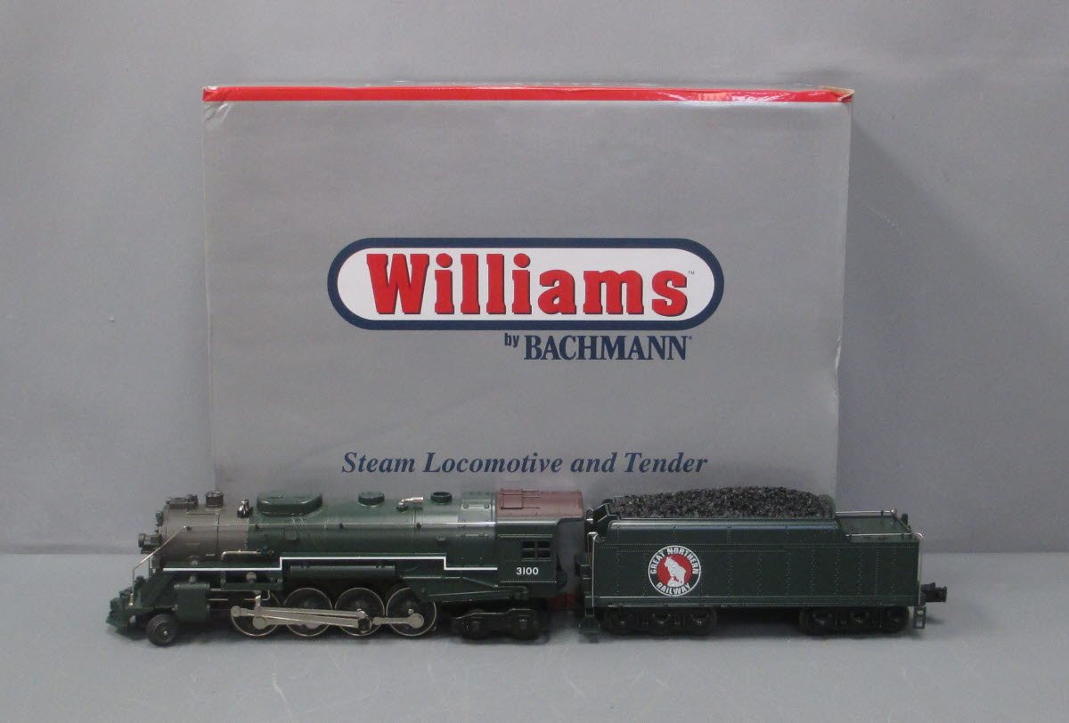 Williams 40502 Great Norther 2-8-4 Berkshire Steam Locomotive & Tender #3100