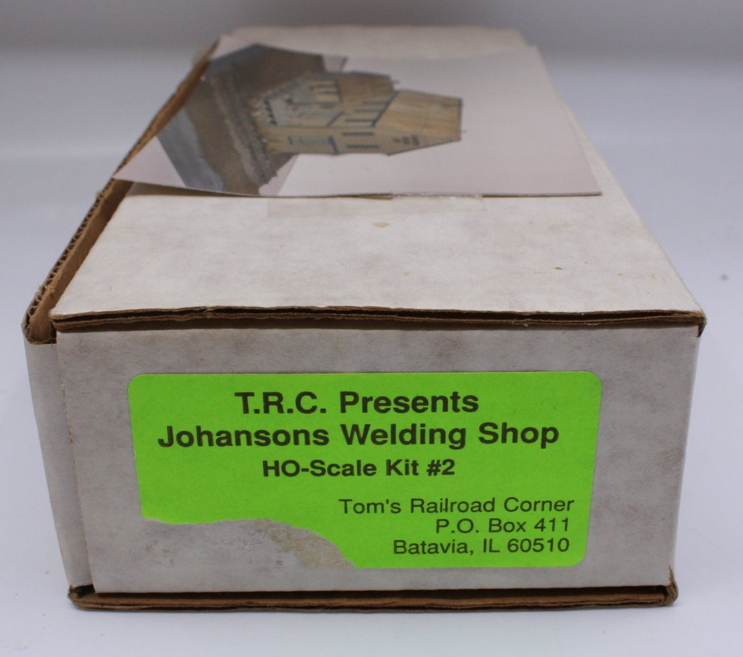 Tom's Railroad Corner 2 HO Johansons Welding Shop Model Building Kit
