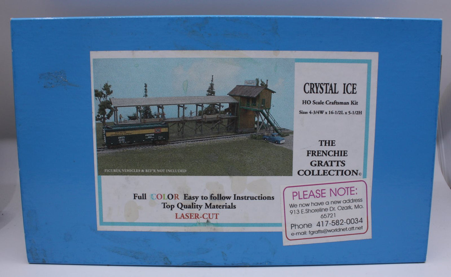 Frenchie Gratts HO Crystal Ice Model Building Kit