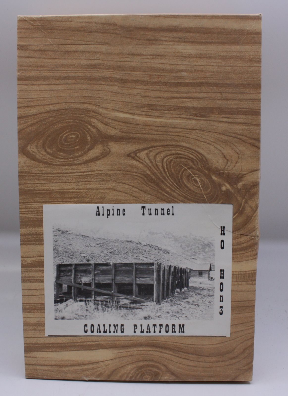 Vintage Reproductions VR-2 HO Alpine Tunnel Coaling Platform Model Building Kit