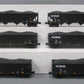MTH 20-90898 O Norfolk Southern 4-Bay Hopper Cars (Set of 6)