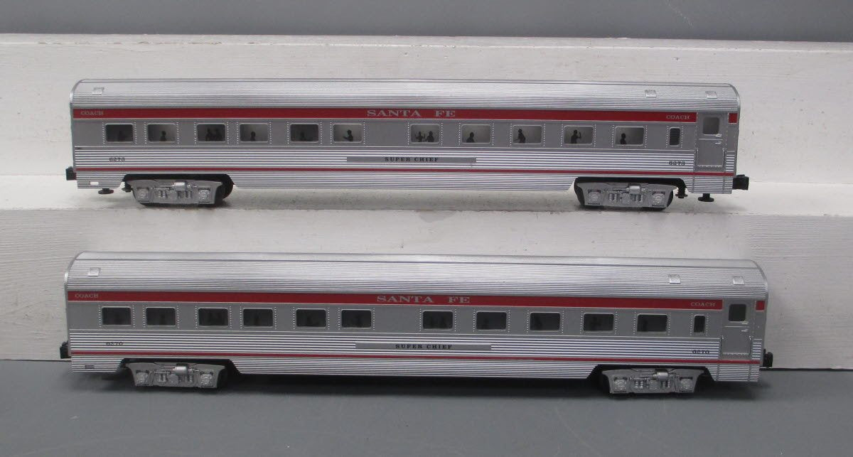Williams 43110 Santa Fe 72' Streamline Passenger Cars (Set of 2)