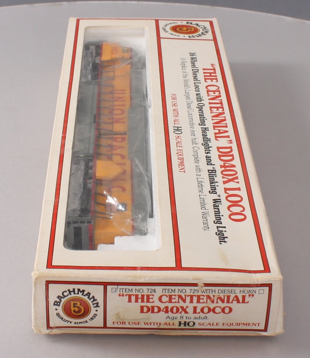 Bachmann 724 HO Union Pacific The Centennial DD40X Diesel
