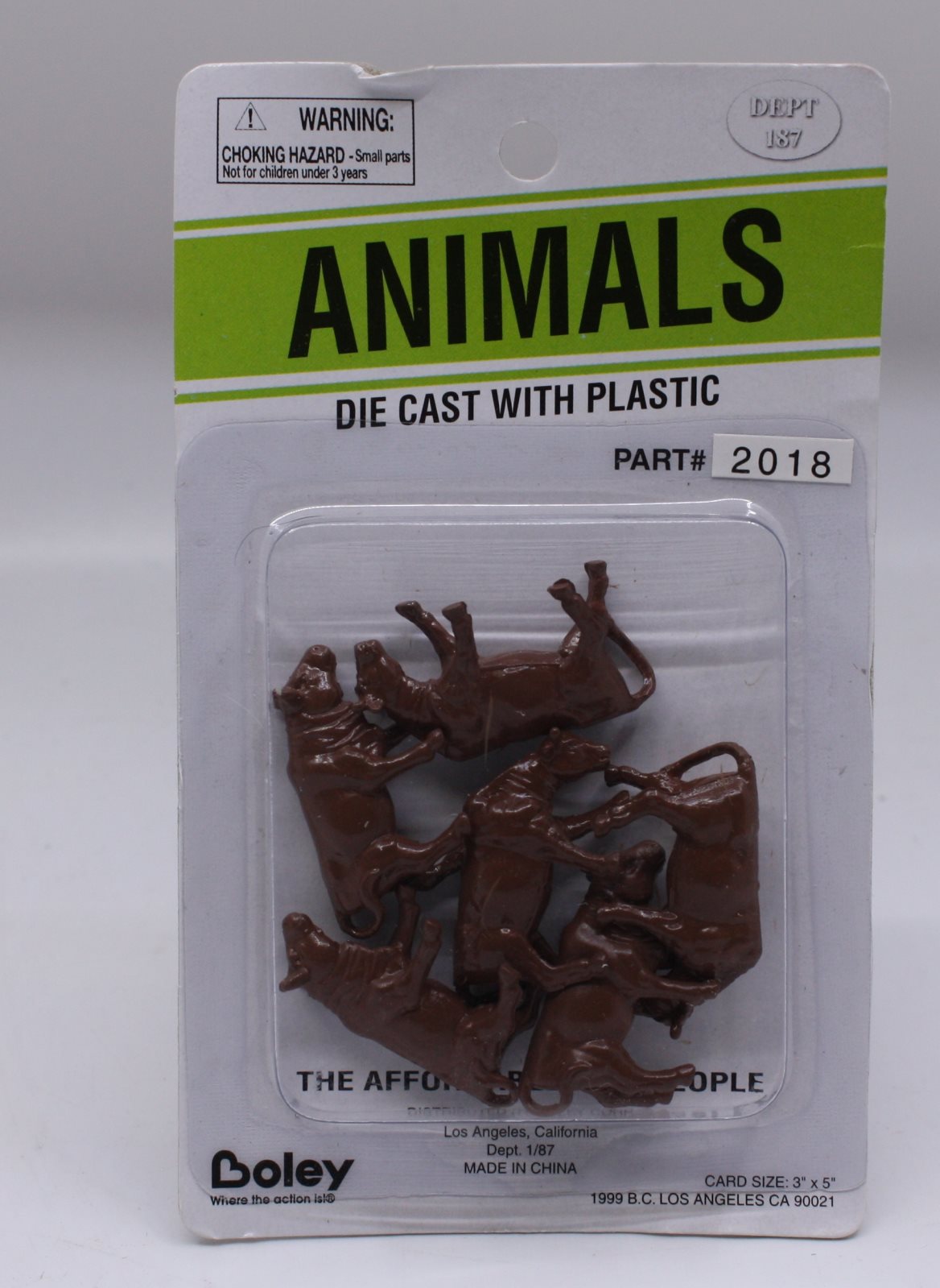 Boley 2018 HO Brown Cow Pack (Pack of 6)